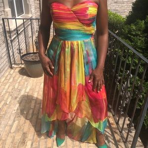 Color Me Badd stunning High Low Dress